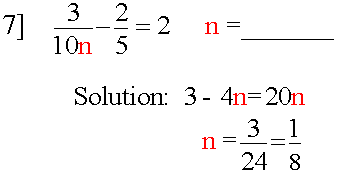 SOLUTION TO ALGEBRA SUCCESS QUESTION 7