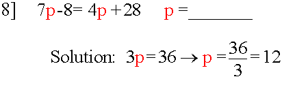 SOLUTION TO ALGEBRA SUCCESS QUESTION 8