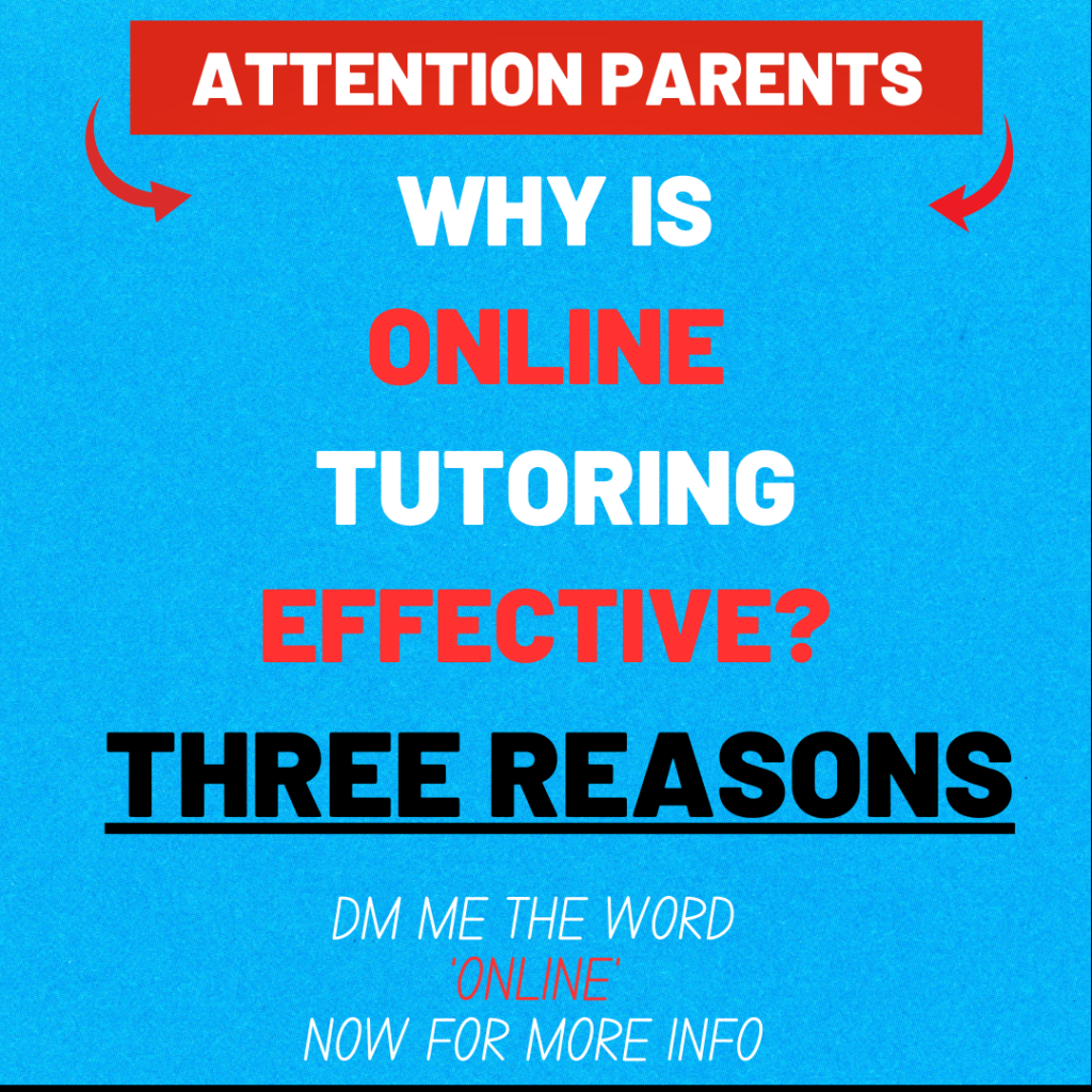 WHY IS ONLINE TUTORING EFFECTIVE?